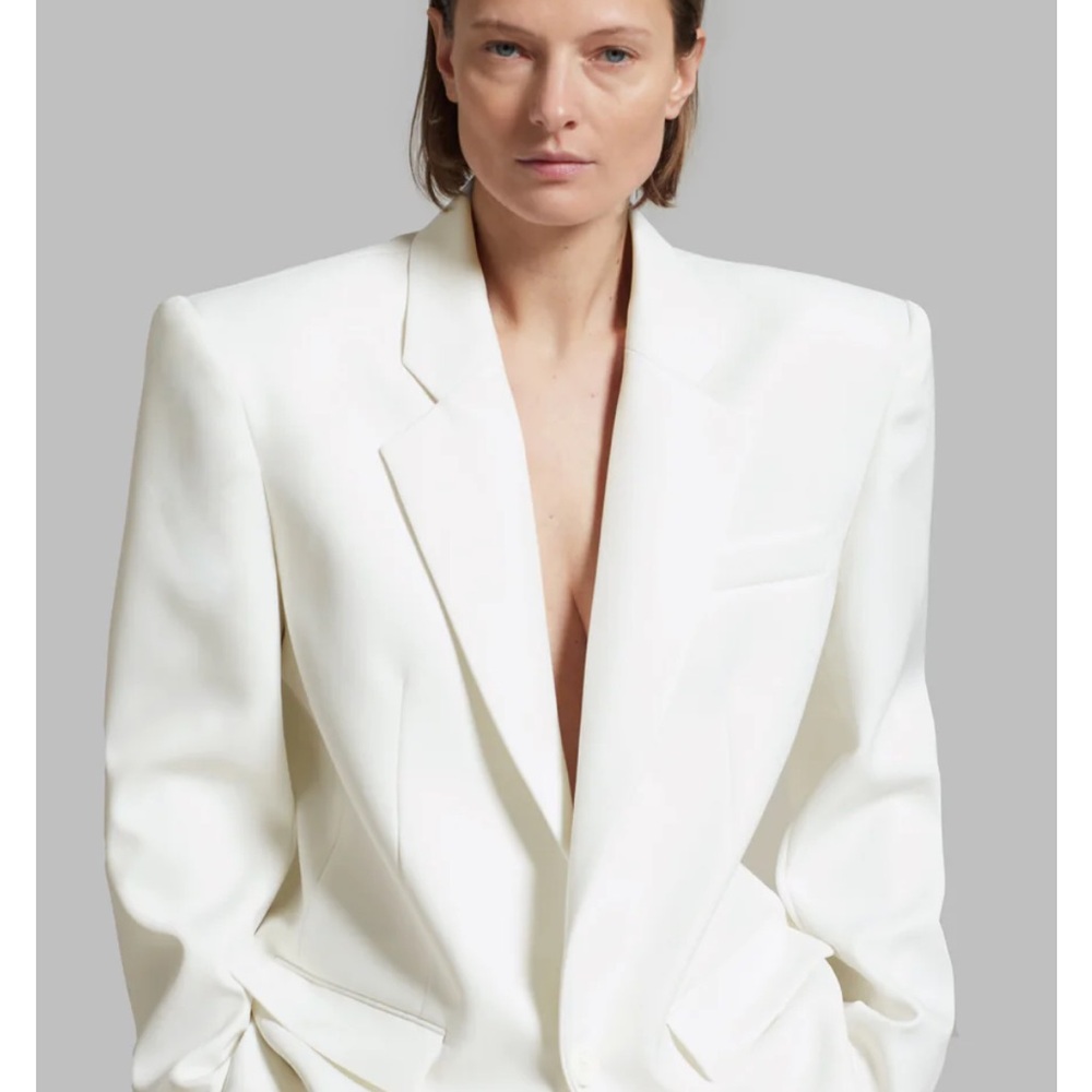 The Frankie Shop Cream Blazer